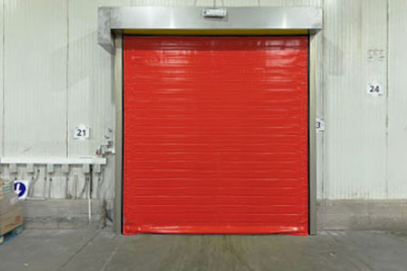 doble canvas door for cold storage