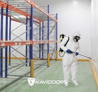 to clean cold storage rooms