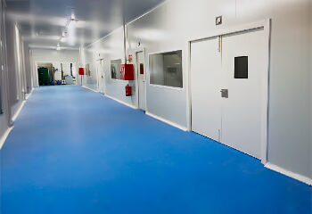 Portes pour l’industrie sanitaire
